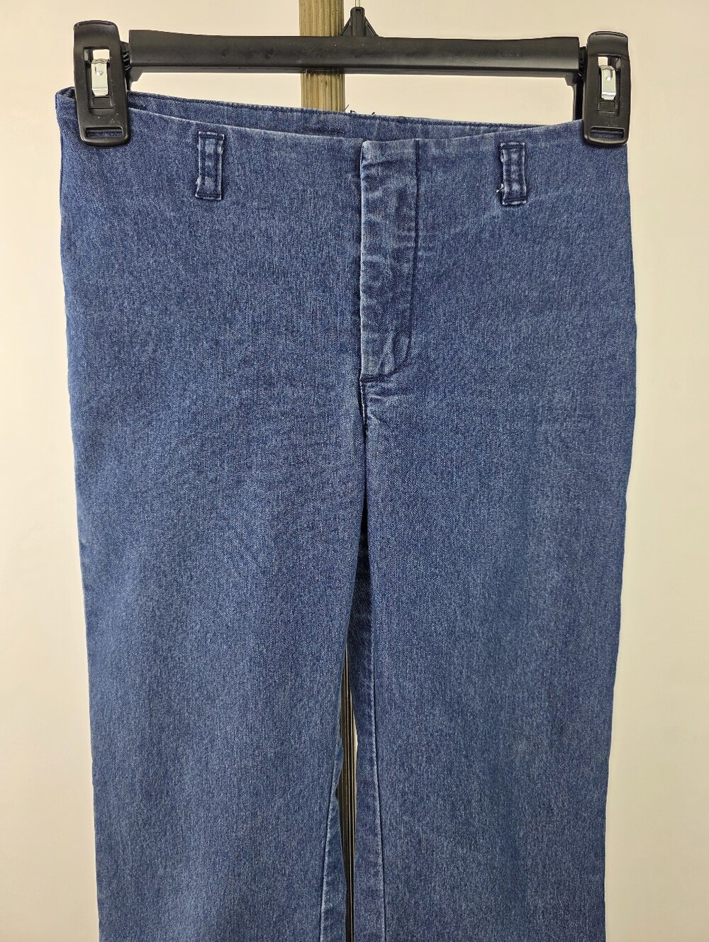 Limited Too Vintage Y2K Girl's Medium Wash Wide Leg Flare Sleek Denim Jeans 10 - Picture 2 of 6